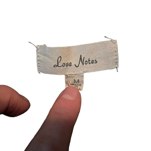 3 for $30! Love Notes black short sleeve button down shirt - Picture 5 of 9